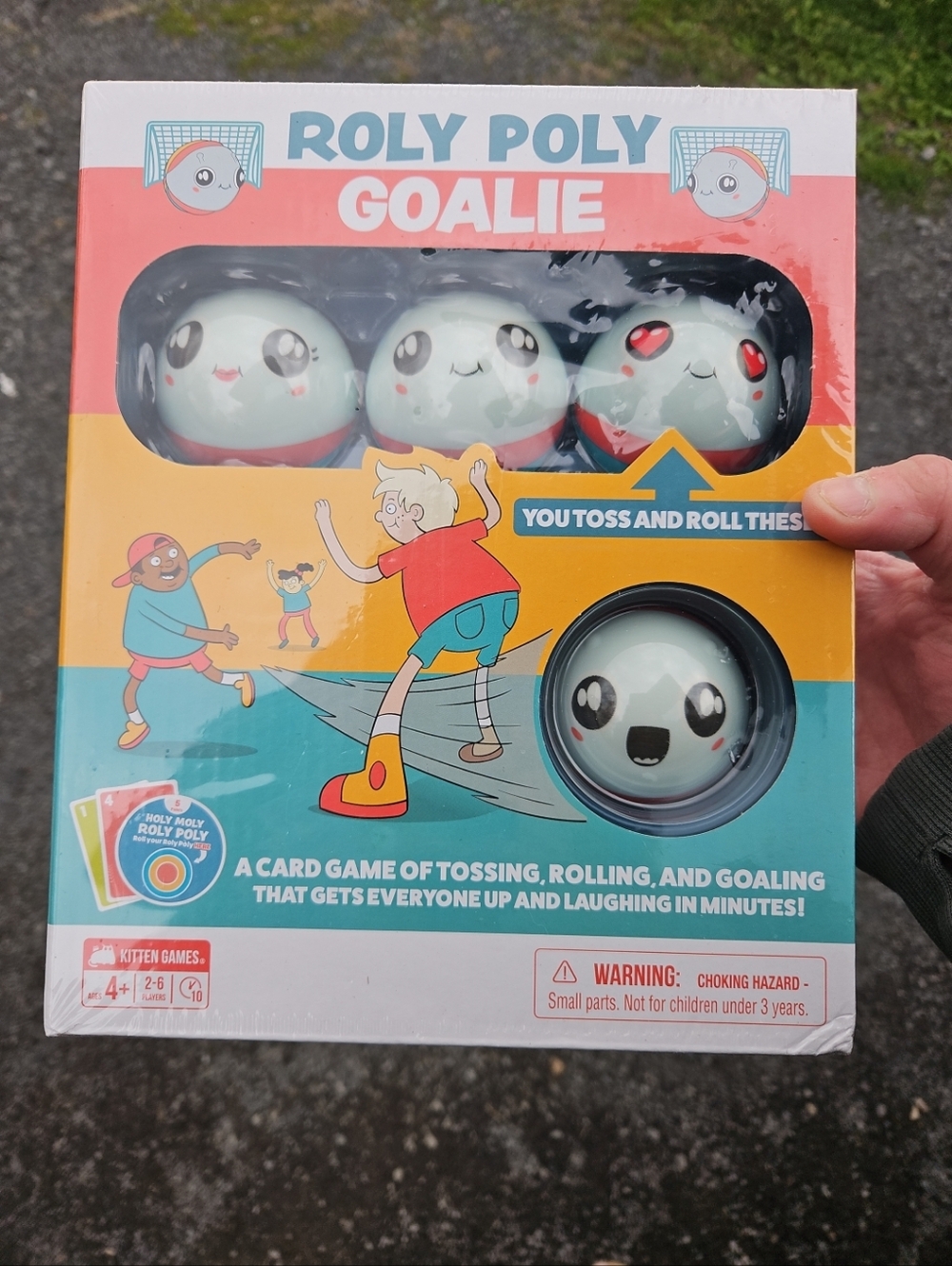 Kitten Games Roly Poly Goalie Board Game - NEW SEALED